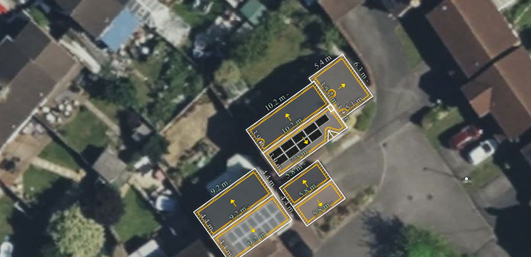 Aurora Online Solar Application View from Above